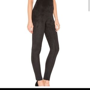 yummie Faux Suede Shaping Legging